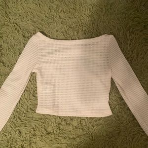 White long sleeve shirt